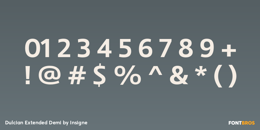 Dulcian Extended Demi Font Poster #4