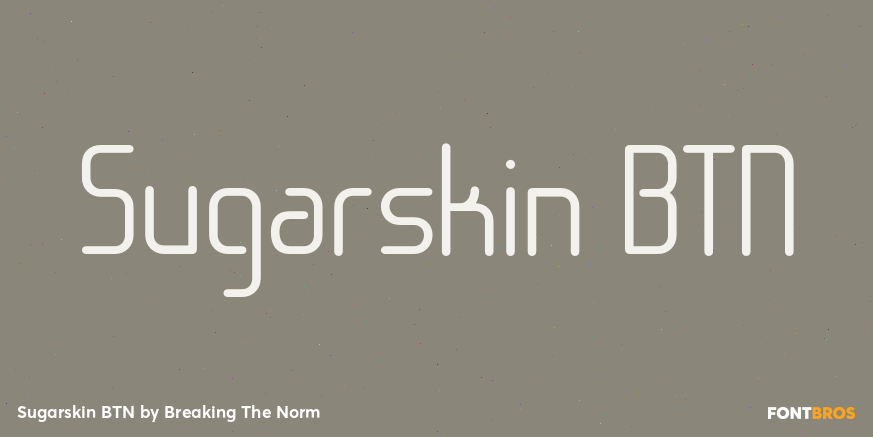 Sugarskin BTN Font Family