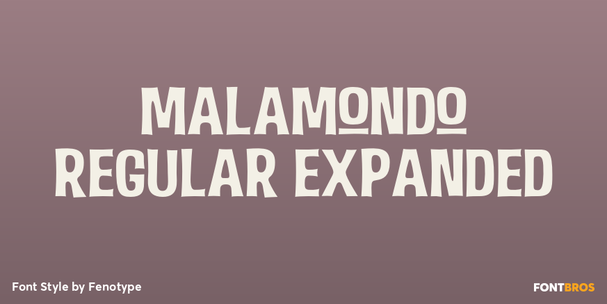 Malamondo Regular Expanded Poster
