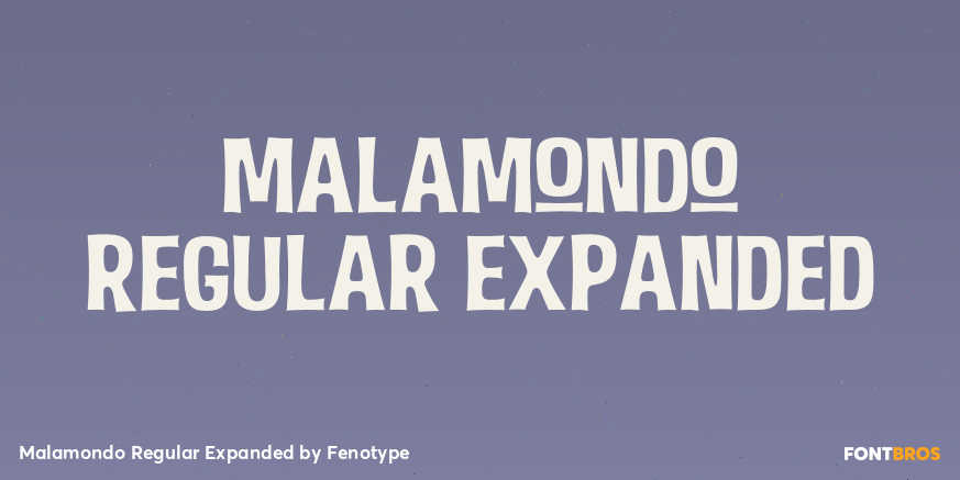 Malamondo Regular Expanded Poster