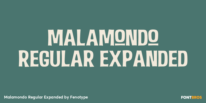 Malamondo Regular Expanded Poster