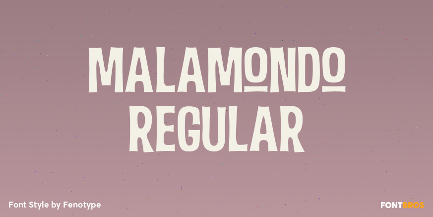 Malamondo Regular Poster