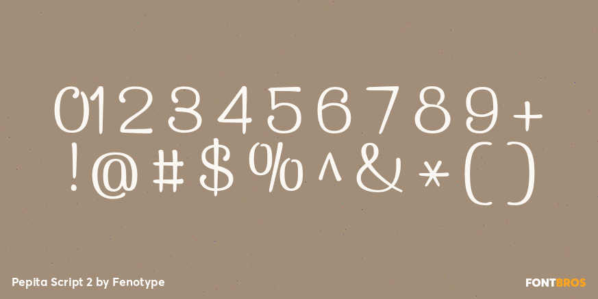 Pepita Script 2 Font Poster #4
