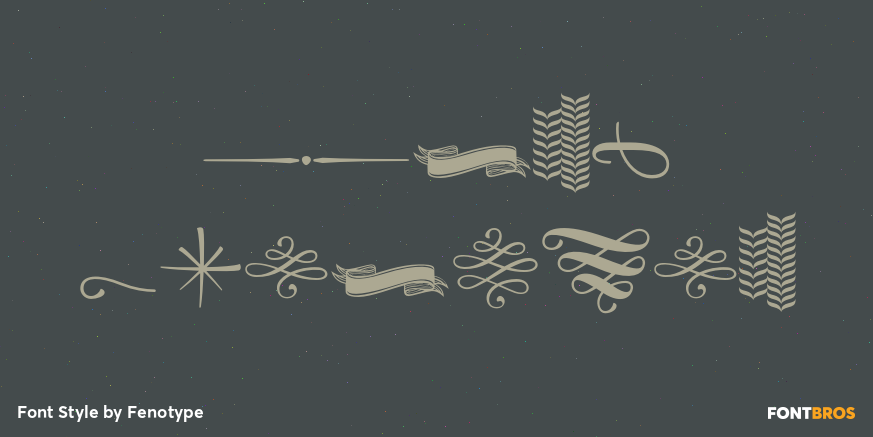 Catsy Ornaments Poster