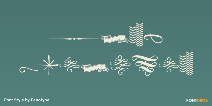 Catsy Ornaments Poster