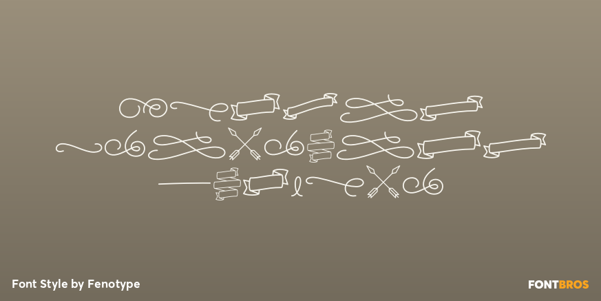 Alfons Ornaments Regular Poster