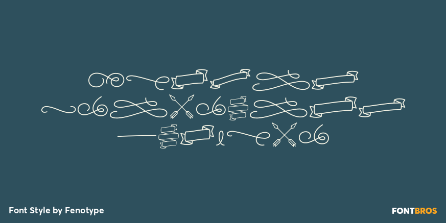 Alfons Ornaments Regular Poster