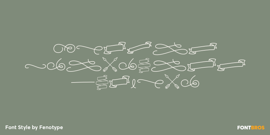 Alfons Ornaments Regular Poster