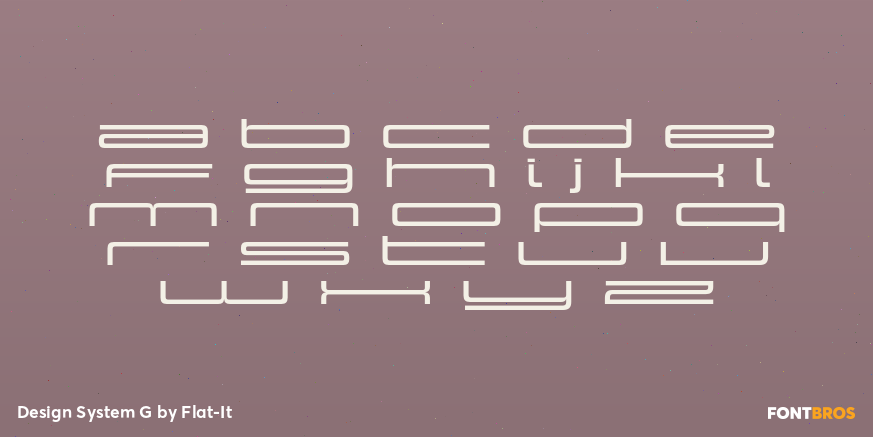 Design System G Font Poster #1