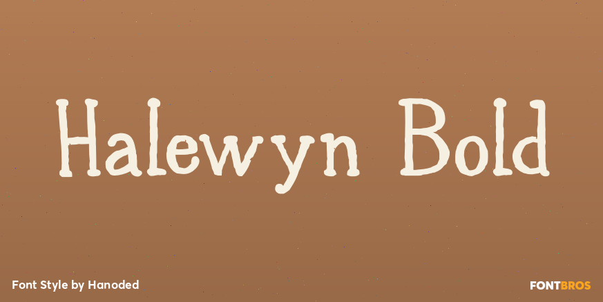 Halewyn Bold Poster