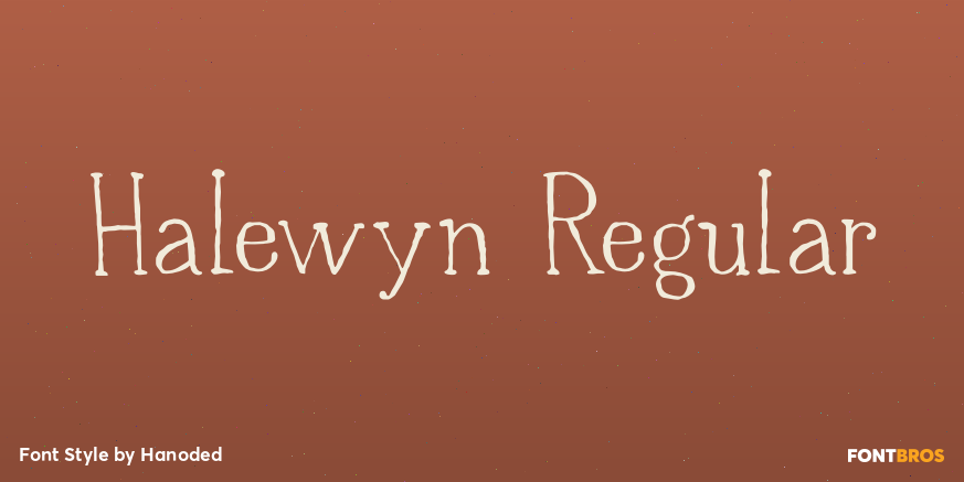 Halewyn Regular Poster