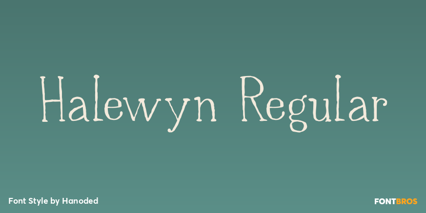 Halewyn Regular Poster