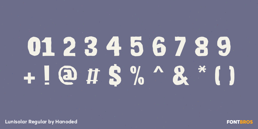 Lunisolar Regular Font Poster #4