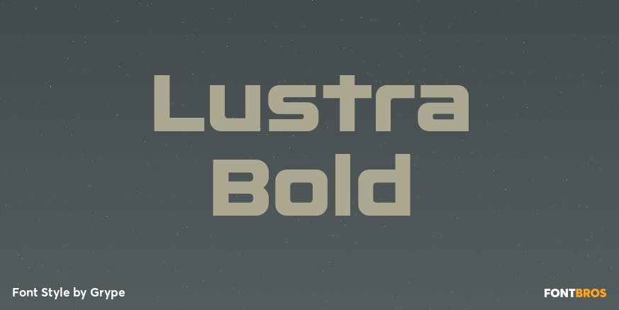 Lustra Bold Poster