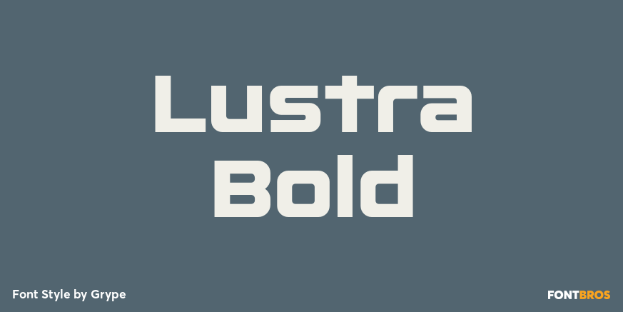 Lustra Bold Poster