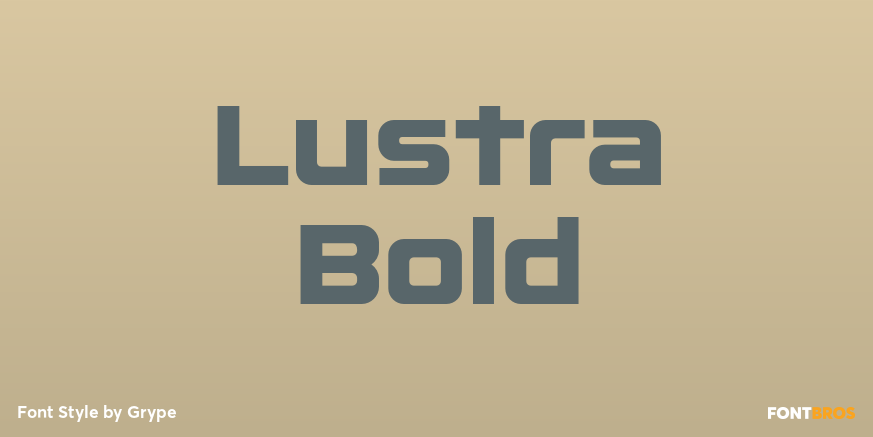 Lustra Bold Poster