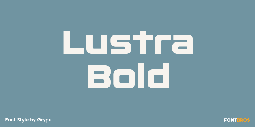 Lustra Bold Poster