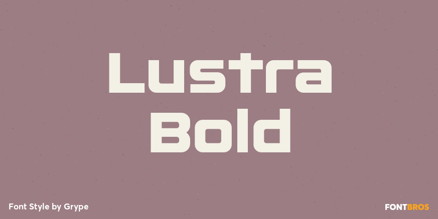 Lustra Bold Poster