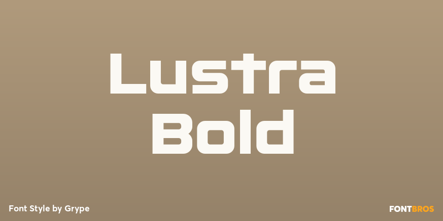 Lustra Bold Poster
