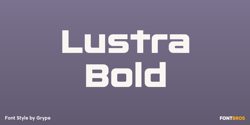 Lustra Bold Poster