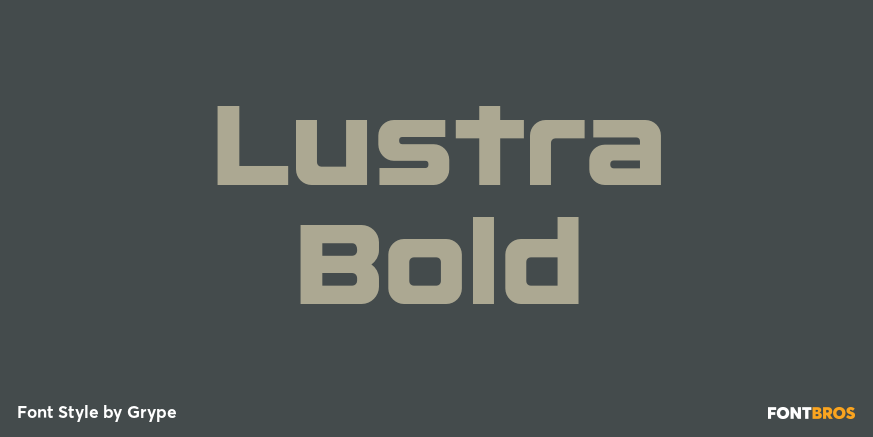 Lustra Bold Poster