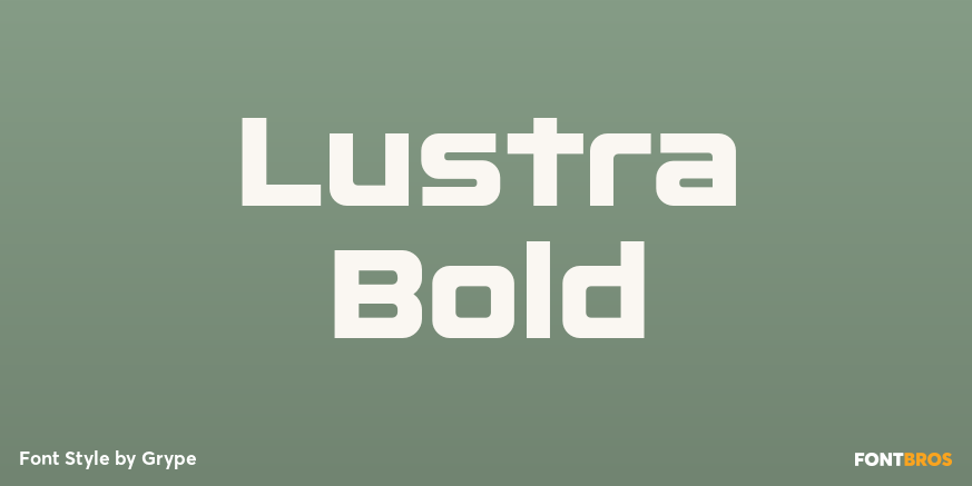 Lustra Bold Poster