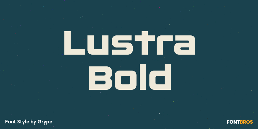 Lustra Bold Poster