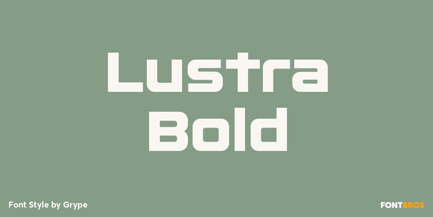 Lustra Bold Poster