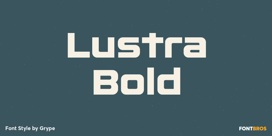 Lustra Bold Poster