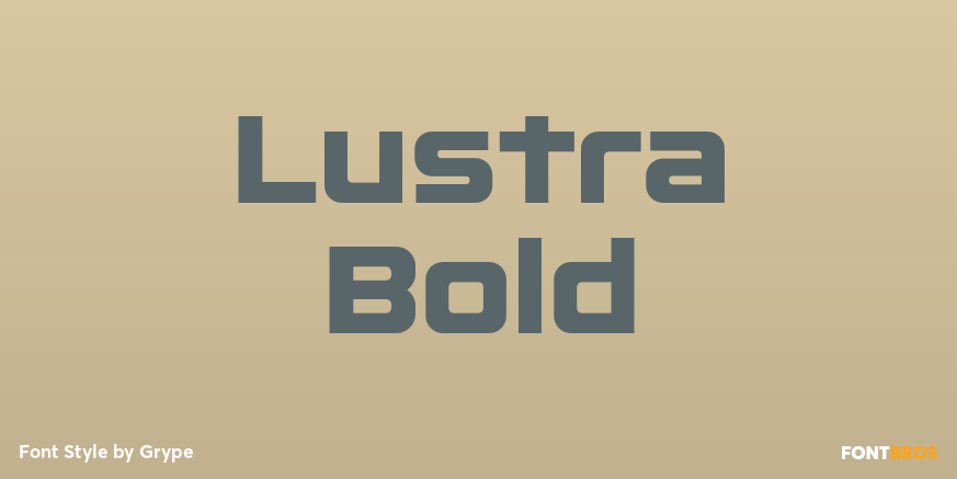 Lustra Bold Poster