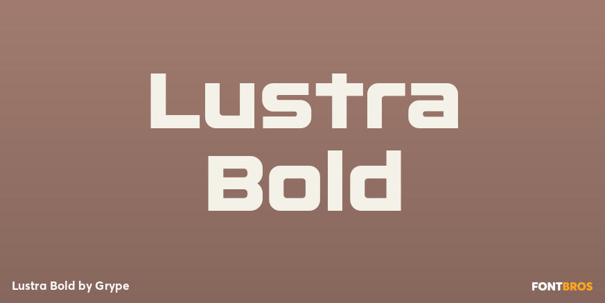 Lustra Bold Poster