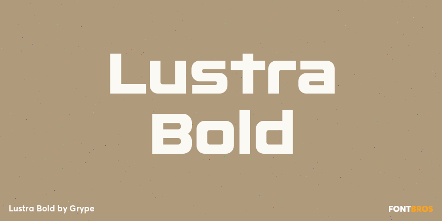 Lustra Bold Poster