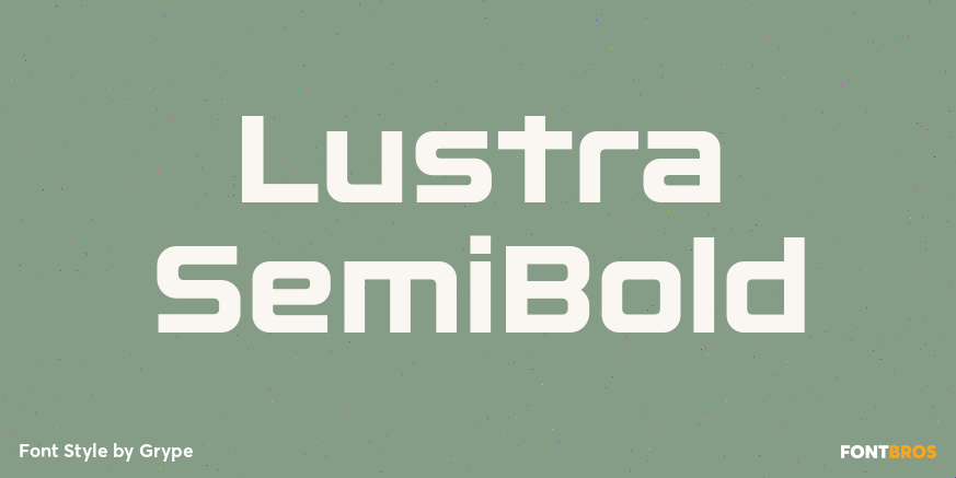Lustra SemiBold Poster