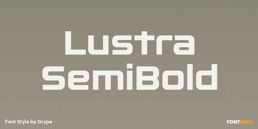 Lustra SemiBold Poster