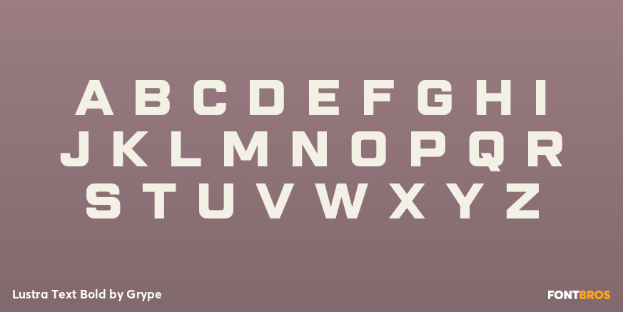 Lustra Text Bold Font Poster #2