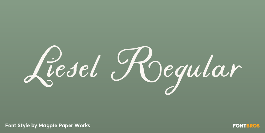 Liesel Regular Poster