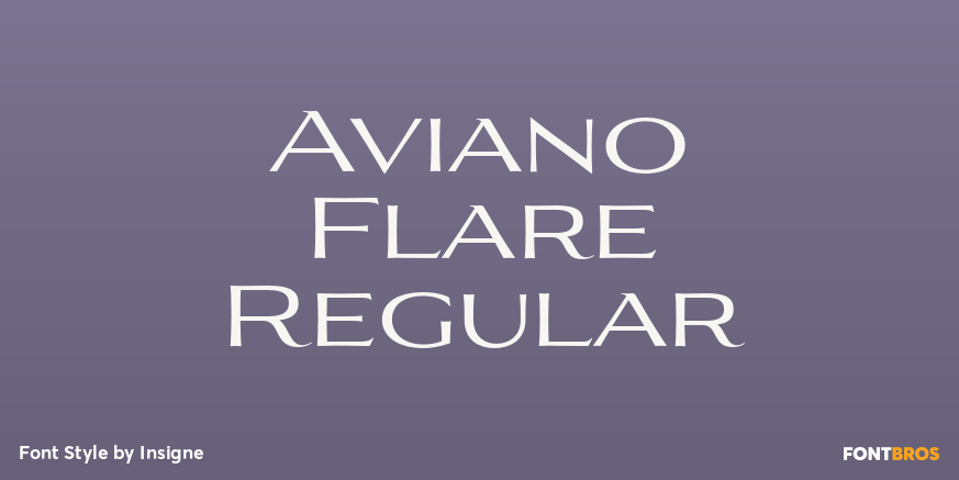 Aviano Flare Regular Poster