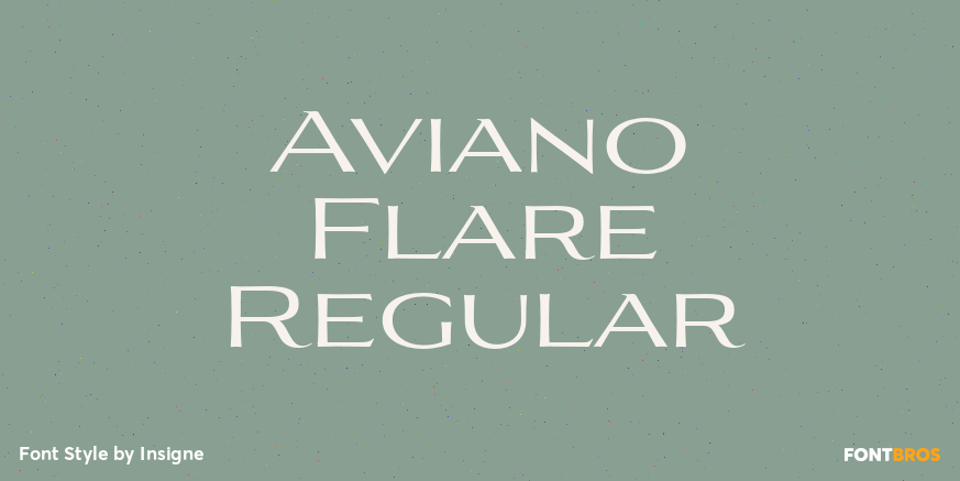Aviano Flare Regular Poster