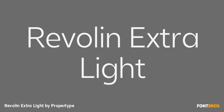 Revolin Extra Light Poster