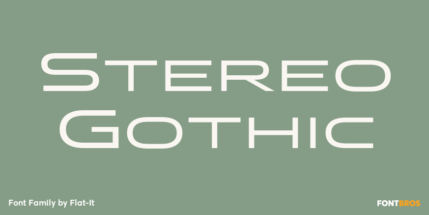 Stereo Gothic Poster