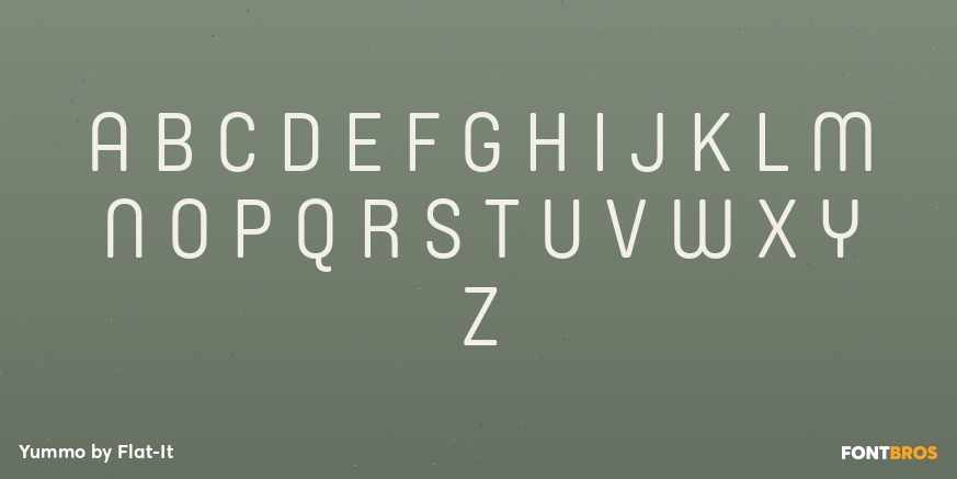 Yummo Font Poster #1
