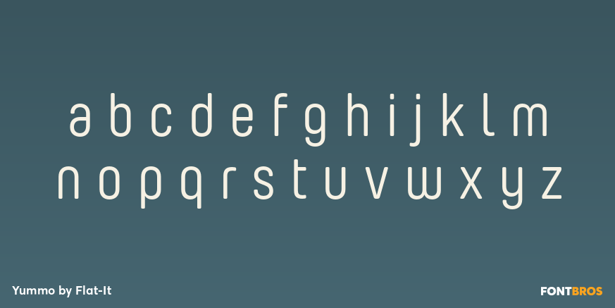 Yummo Font Poster #1