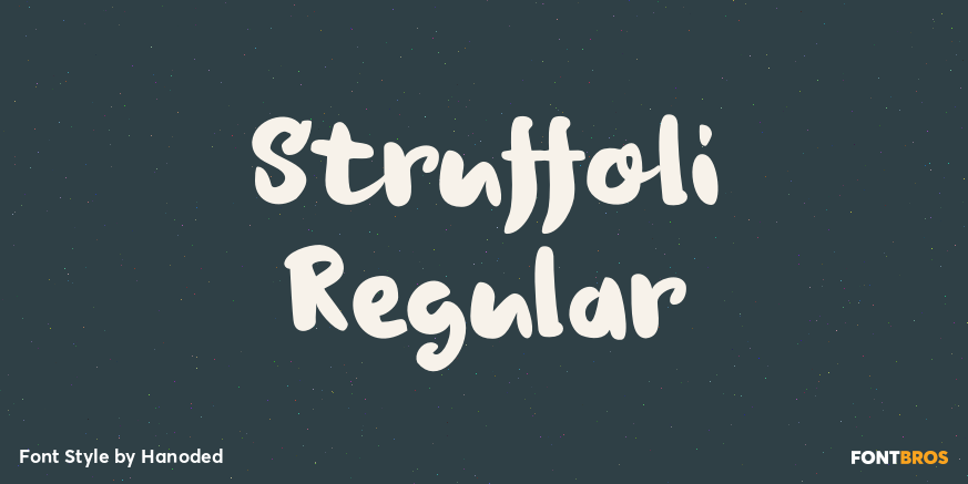 Struffoli Regular Font Poster #1