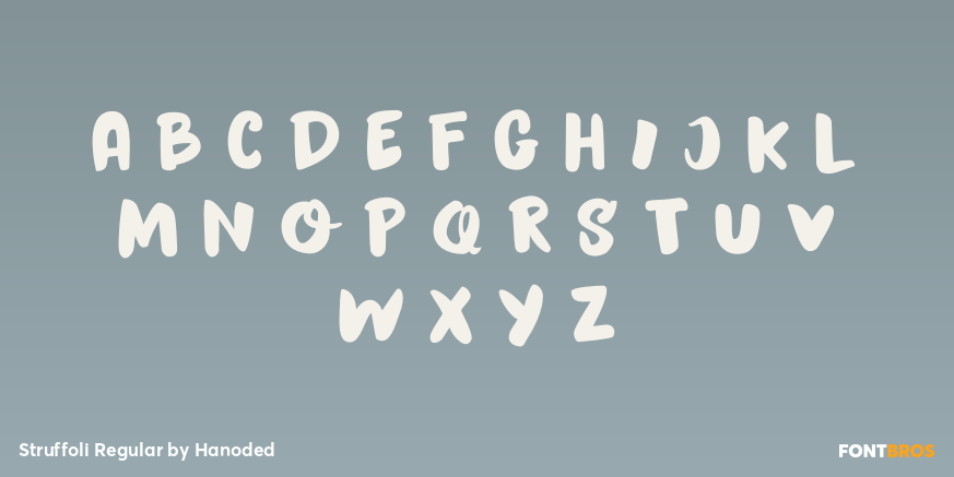 Struffoli Regular Font Poster #2