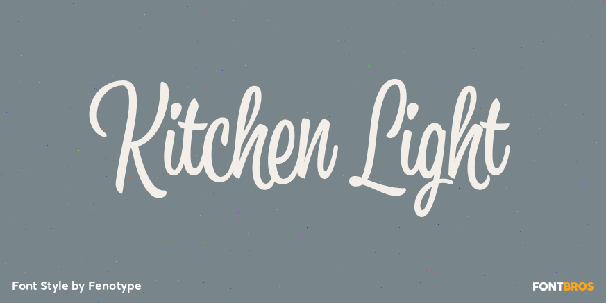Kitchen Light Poster