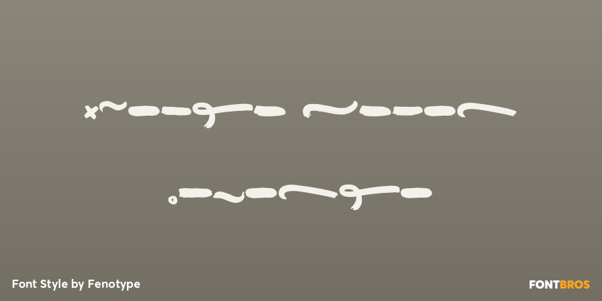 Poster Brush Swashes Poster