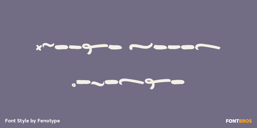 Poster Brush Swashes Poster