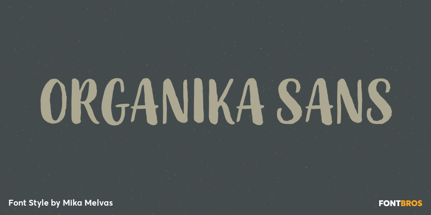 Organika Sans Poster