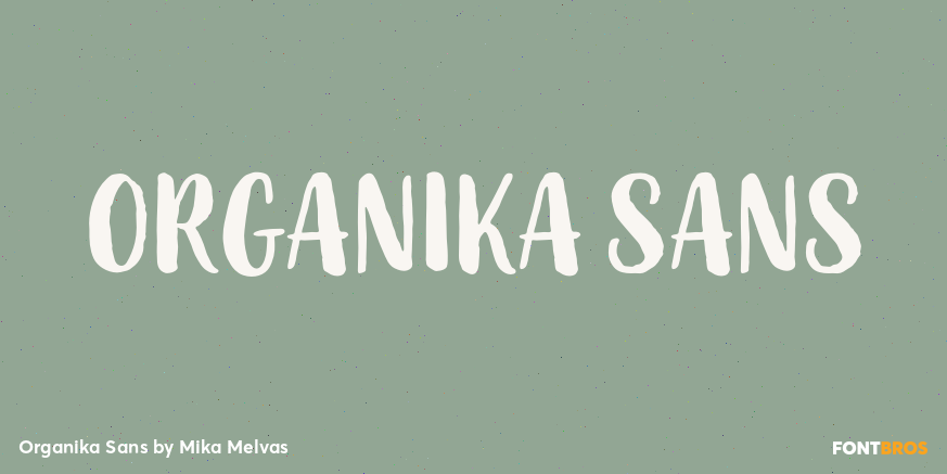 Organika Sans Poster
