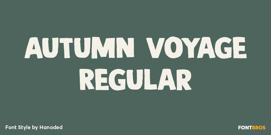 Autumn Voyage Regular Poster